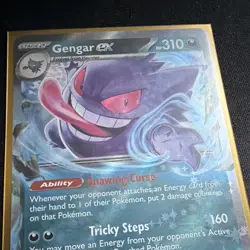 Gengar ex 104/162 SV05 Temporal Forces Full Art Holo Double Rare Eng HP310 - Image 2