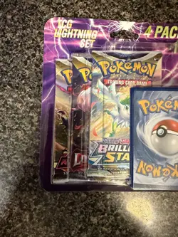 Lot of 2- Pokemon TCG Lightning Set. (8 Booster Packs With 2 Additional Cards) - Image 3