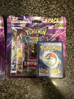 Lot of 2- Pokemon TCG Lightning Set. (8 Booster Packs With 2 Additional Cards) - Image 5