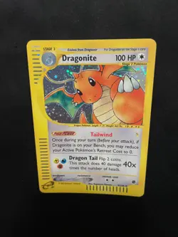 Expedition Base Set 9/165 Dragonite Rare Holo Card Pokemon TCG - Image 2