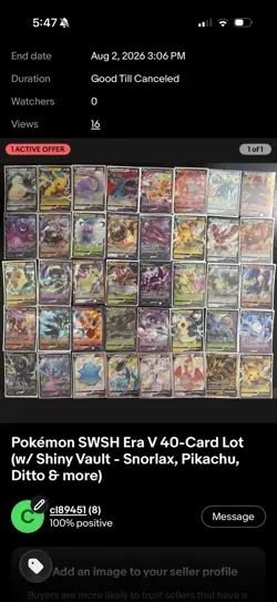 Pokemon 6 Lots - Private Sale - Image 1