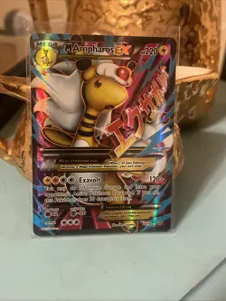 Pokemon M Ampharos 88/98 XY Ancient Origins Ultra Rare Full Art Holo - Image 1