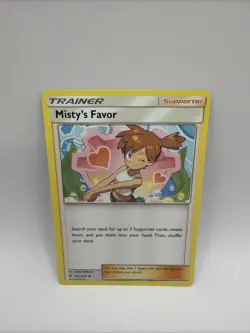 Misty's Favor Uncommon Normal SM - Unified Minds 202/236 NM Pokemon TCG - Image 1
