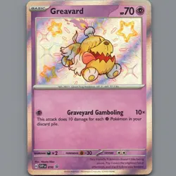 Pokemon TCG: Scarlet & Violet Promo - SVP070 - Greavard - Image 1
