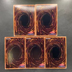 NM 5 card Dragon Master Magia QCDB-JP001 Secret Rare YuGiOh 500 - Image 2