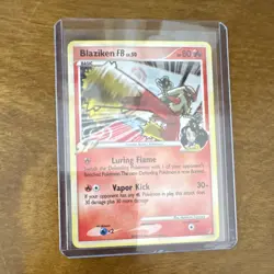Pokemon TCG Blaziken FB 2/147 Supreme Victors Holo Rare Basic 80 HP English - Image 1