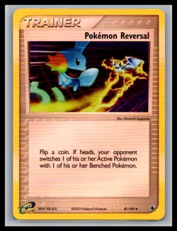 Pokemon Reversal Uncommon Ruby and Sapphire 87/109 LP Pokemon - Image 1