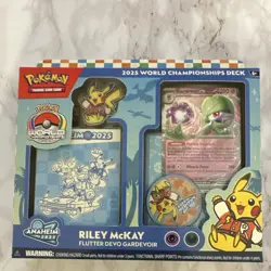Pokemon TCG 2025 World Championships Deck Riley McKay Flutter Devo Gardevoir - Image 1