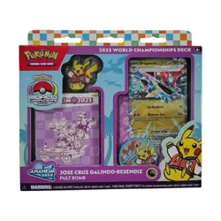 Pokemon 2025 World Championships Deck Pult Bomb Jose Cruz Galindo-Resendiz EN - Image 1