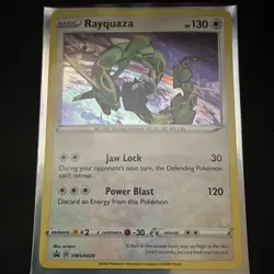 Pokemon TCG Rayquaza SWSH029 Promo Holo SWSH Sword & Shield Promos EN - Image 1
