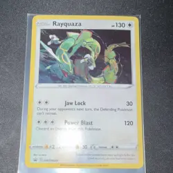 Pokemon TCG Rayquaza SWSH029 Promo Holo SWSH Sword & Shield Promos EN - Image 3