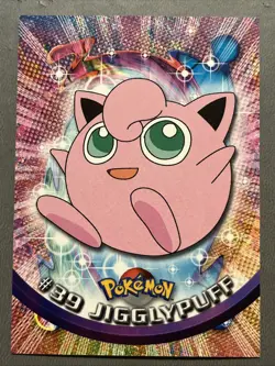 1999 Topps Pokemon TV Animation Edition Series Jigglypuff #39 - Image 1