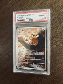 2026 Pokemon Perfect Order English Dedenne Psa10 - Image 1
