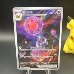 Pokemon TCG Paldea Evolved Rabsca 215/193 Ilustration Rare Card - Image 1