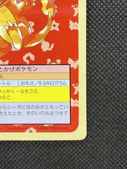 Pokemon Card Japanese Charmander 004 Top sun Topsun 1995 Nintendo Green Back - Image 4