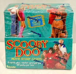 Scooby Doo Movie 1 Trading Card Box 36 Packs Inkworks 2002 Factory Sealed - Image 1