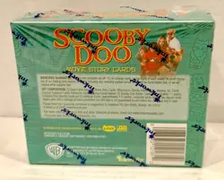 Scooby Doo Movie 1 Trading Card Box 36 Packs Inkworks 2002 Factory Sealed - Image 3