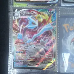 Pokemon TCG Kyurem VMAX Holo Ultra Rare Card Lost Origin 049/196 - Image 1