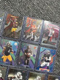 Topps Finest 2025 NFL 16-Card Lot with Numbered Cards - Image 3
