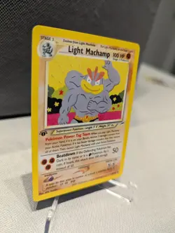 Pokemon TCG Light Machamp 25/105 Neo Destiny 1st Edition 100HP Eng - Image 4