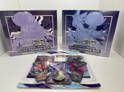Pokemon TCG Sword & Shield: Chilling Reign Pokemon Center ETB ERROR - BOTH - Image 1