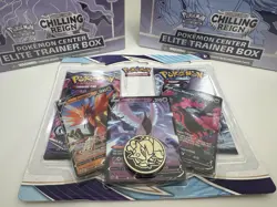 Pokemon TCG Sword & Shield: Chilling Reign Pokemon Center ETB ERROR - BOTH - Image 2