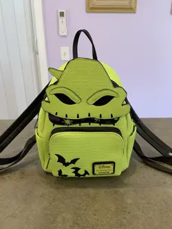 Loungefly Disney The Nightmare Before Christmas Oogie Boogie GITD Mini Backpack - Image 1