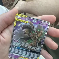 Pokemon TCG Trevenant & Dusknoir GX SM217 Promo TAG TEAM Holo English 270HP - Image 3