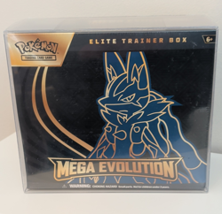 Pokemon TCG Mega Evolution Elite Trainer Box 9 Cards EN 2025 Riolu - Image 1