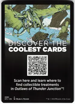 Copy Token T Outlaws of Thunder Junction OTJ Normal 1 MTG NM - Image 2