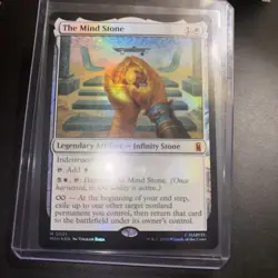 Marvel MTG Superhero’s - The Mind Stone Foil #M0021 ⭐ - Image 2