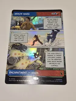 Armor Wars (Borderless) Marvel Super Heroes Foil - Image 1