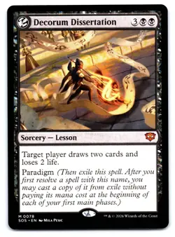 Decorum Dissertation 78 Mythic Secrets of Strixhaven Magic: The Gathering NM - Image 1