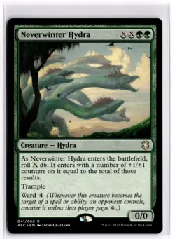 Neverwinter Hydra Forgotten Realms 41 LP x1 MTG Magic: the Gathering - Image 1