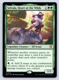 Selvala, Heart of the Wilds M Commander: Lorwyn Eclipsed 116 LP - Image 1