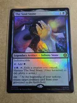 The Soul Stone Marvel's Spider-Man (Foil) (Bordered) (M 0066) - Image 1