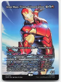 Iron Man, Titan of Innovation (Borderless) M Marvel Universe Eternal-Legal MAR 9 - Image 1