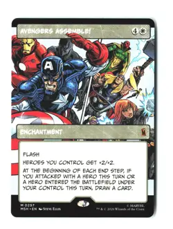 Avengers Assemble! Borderless 297 MTG MSH M NM - Image 1