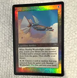 Wizards of the Coast MTG Skyship Weatherlight Deckmasters Foil Rare #133/143 - Image 1