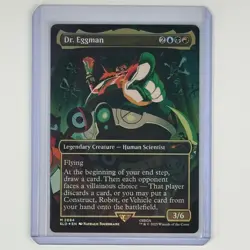 Dr. Eggman (Rainbow Foil) 2084 NM M Secret Lair Drop Series MTG - Image 1