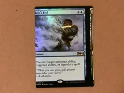 MTG Magic Tale’s End Foil x1 M20 NFC Miscut - Image 1