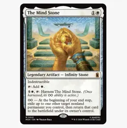 MTG The Mind Stone 0021 Mythic Regular Legendary Artifact Foil - Image 1