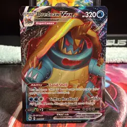 2020 Drednaw Vmax 015/073 Champions Path - NM Ultra Rare Full Art Pokemon Card - Image 1