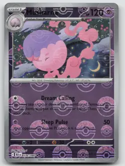 Musharna (Poke Ball Pattern) 036/086 Holo Black Bolt Pokemon LP - Image 1