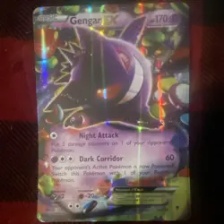 Pokemon Company Gengar EX 34/119 Full Art Holo Ultra Rare 170 HP 2014 - Image 1