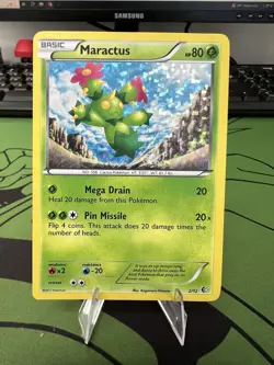 Maractus 002/012 McDonald's Promo 2011 Holo Pokemon TCG - LP - Image 1