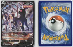 UMBREON V TG22/TG30 HOLO V RARE BRILLIANT STARS TRAINER GALLERY POKEMON HOLO NM - Image 3