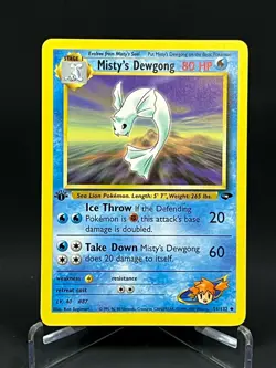 Pokemon Gym Challenge 1st Edition Misty's Dewgong 54/132 Regular NM - Image 1