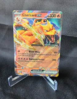 Charizard ex Double Rare SV: Scarlet & Violet 151 006/165 NM Pokemon Card - Image 1