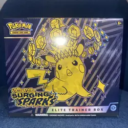 Pokemon TCG Scarlet & Violet Surging Sparks Elite Trainer Box |BRAND NEW SEALED - Image 1